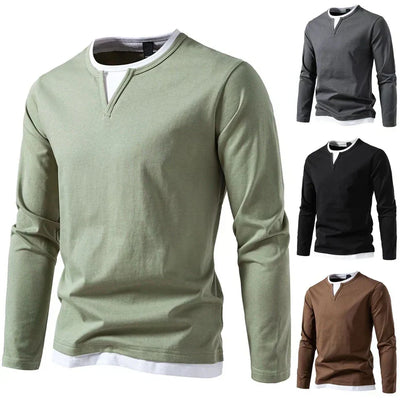 Ryan™ - Moderner Langarm-Pullover mit V-Ausschnitt