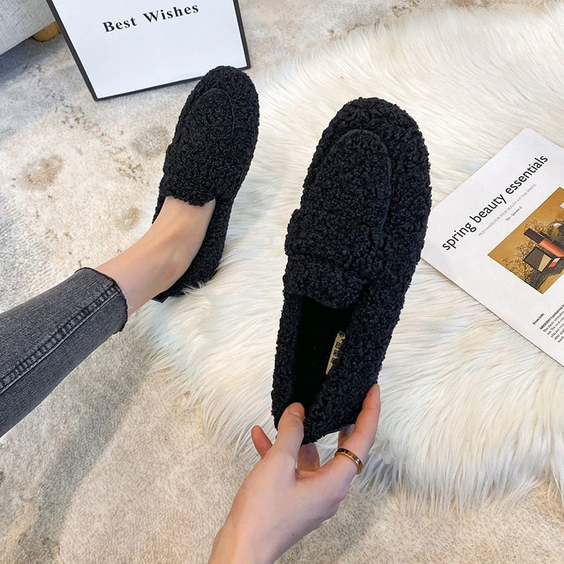 Arielle™ - Plüsch-Slipper mit rutschfester Sohle