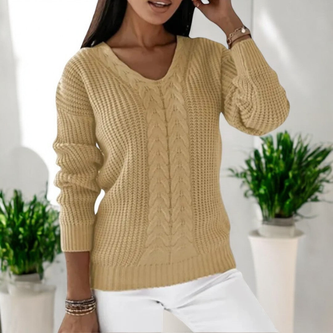 Elina™ - Klassischer Bequemer Strickpullover