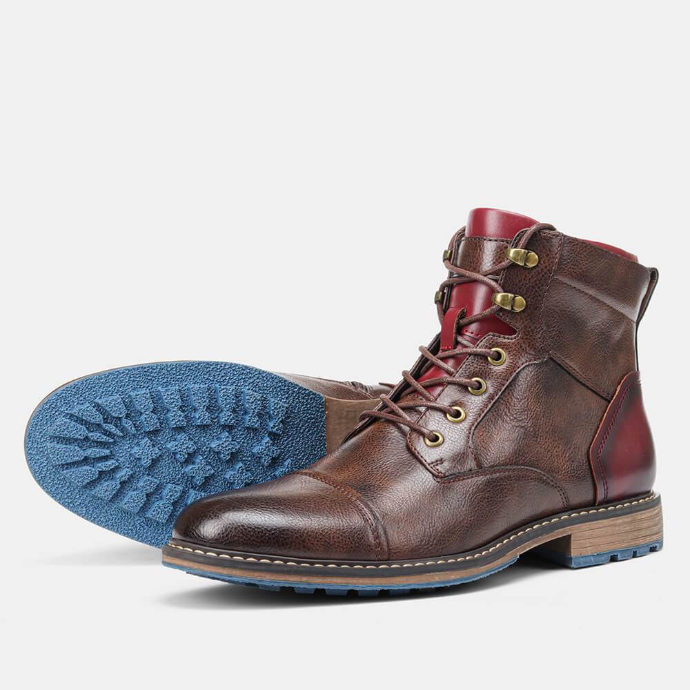 Cris™ - Handgefertigte Premium-Leder-Oxford-Stiefel für Herren