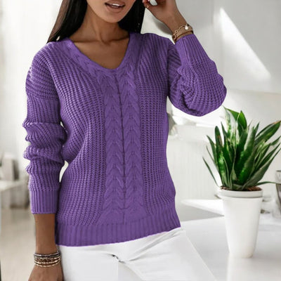 Elina™ - Klassischer Bequemer Strickpullover